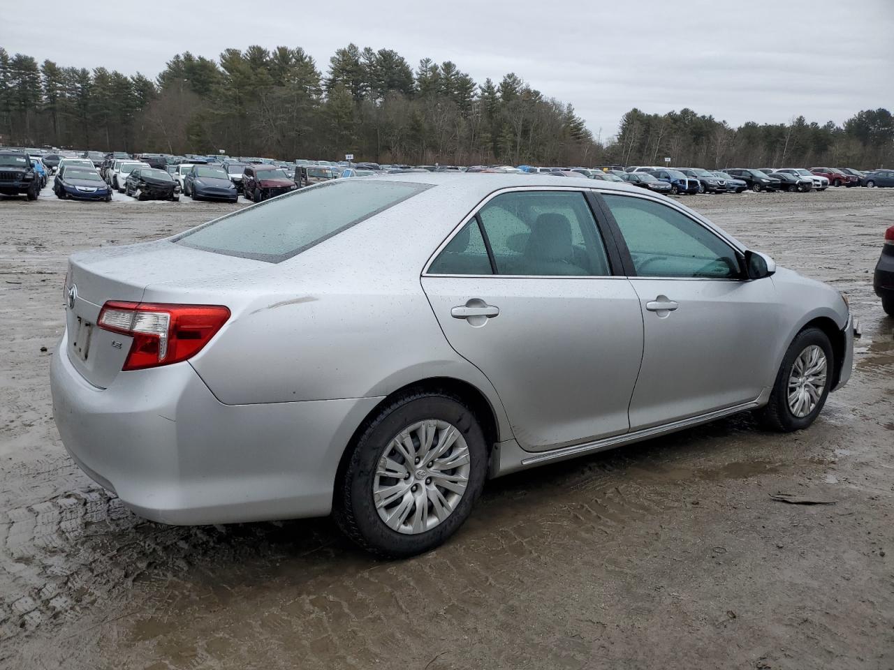 2013 Toyota Camry VIN 4T1BF1FK5DU717963 Copart auction photo, front end / rear end damage thumbnail 3