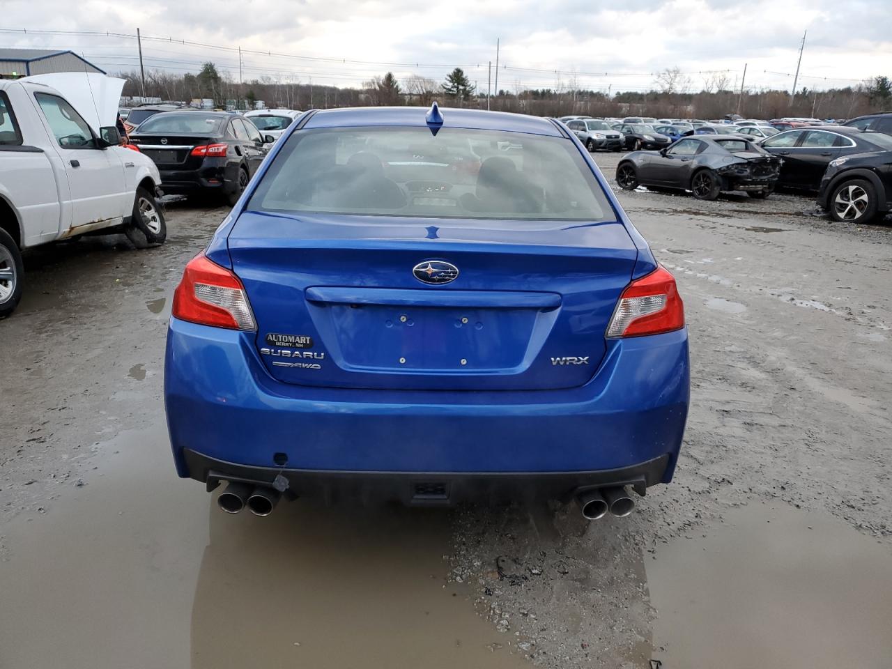 2015 Subaru WRX VIN JF1VA1A65F9820645 Copart auction photo, front end damage thumbnail 6