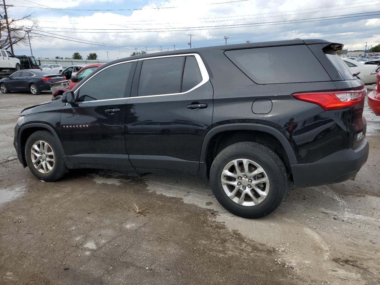 2020 Chevrolet Traverse VIN 1GNERFKW8LJ288291 Copart auction photo, front end / rear end damage thumbnail 2