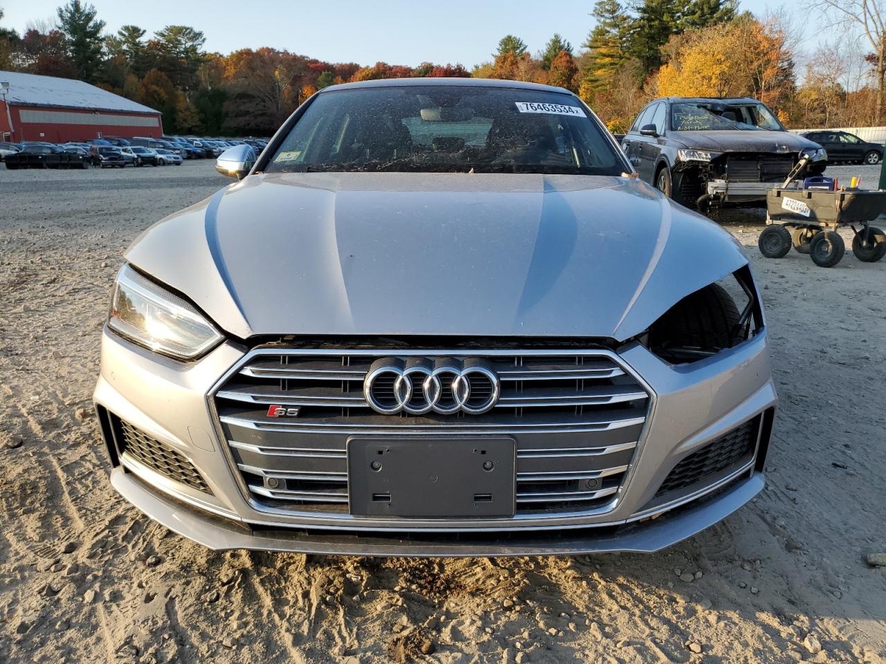 2018 Audi RS5 VIN WAUB4DF54JA045880 Copart auction photo, side damage thumbnail 5