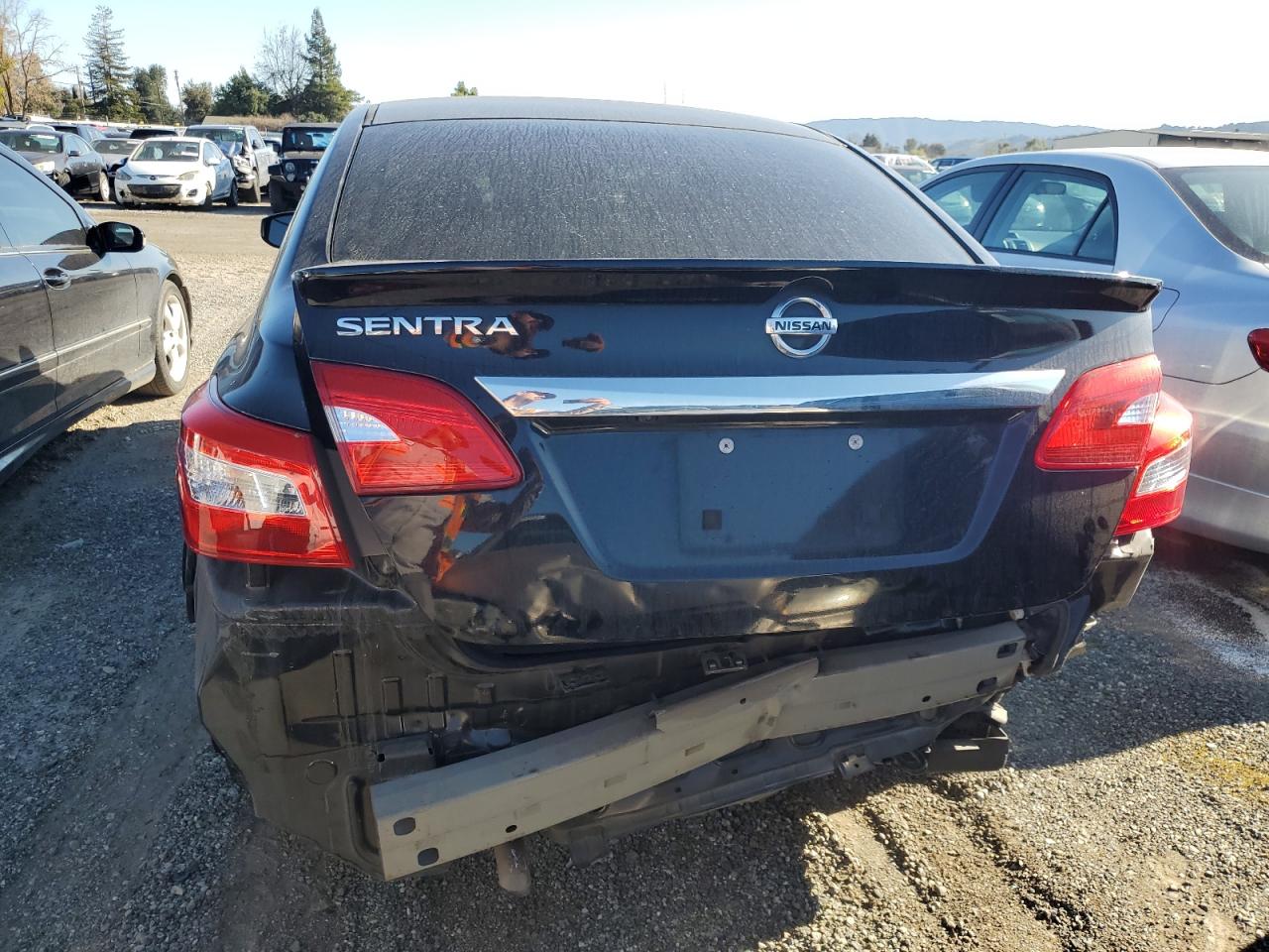2018 Nissan Sentra VIN 3N1AB7AP0JY317628 Copart auction photo, all over damage thumbnail 6