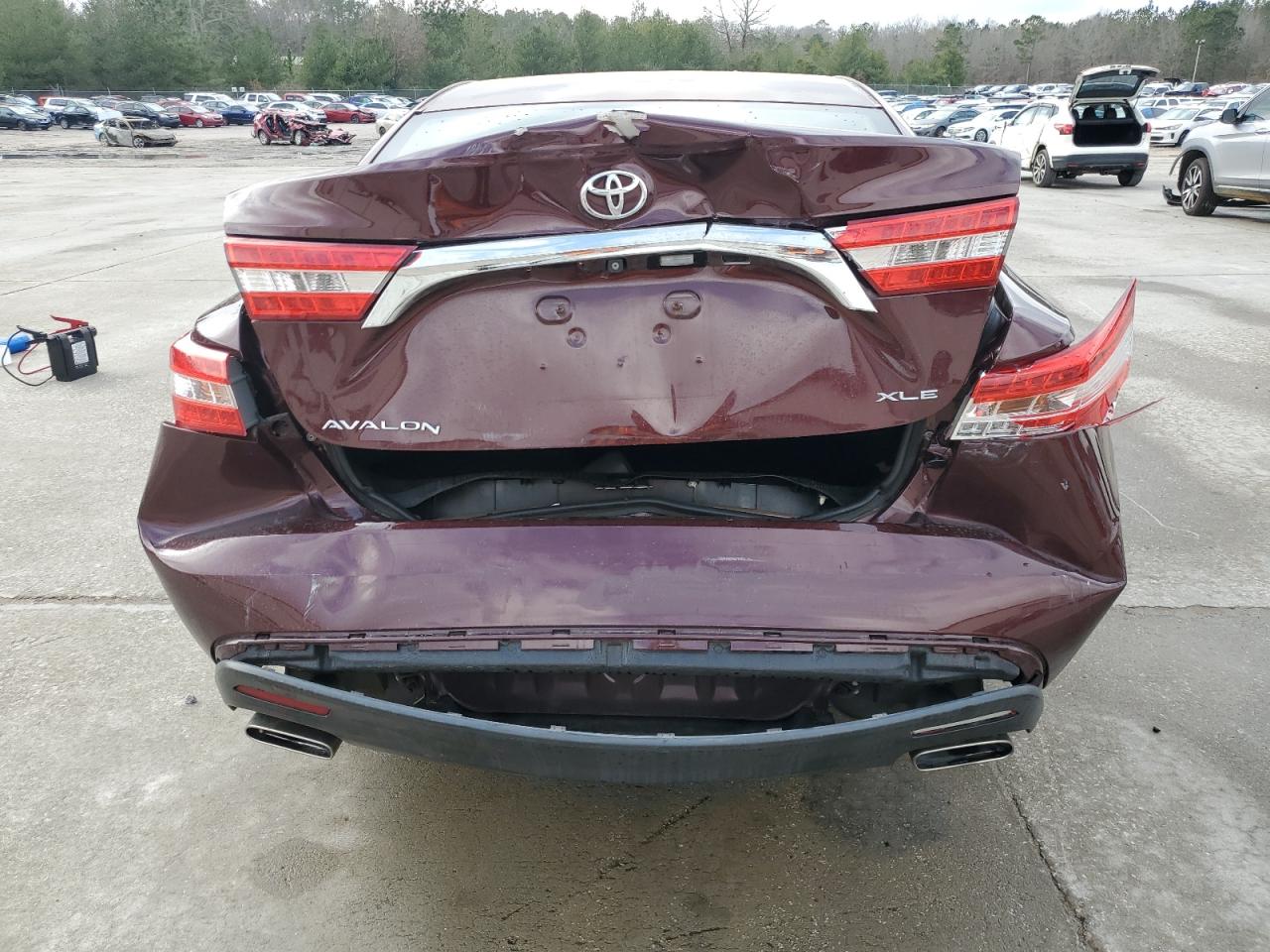 2013 Toyota Avalon VIN 4T1BK1EB4DU071313 Copart auction photo, rear end damage thumbnail 6