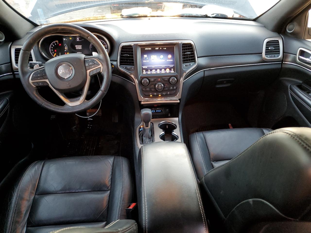 2017 Jeep Grand Cherokee VIN 1C4RJFBG0HC939676 Copart auction photo, front end damage thumbnail 8