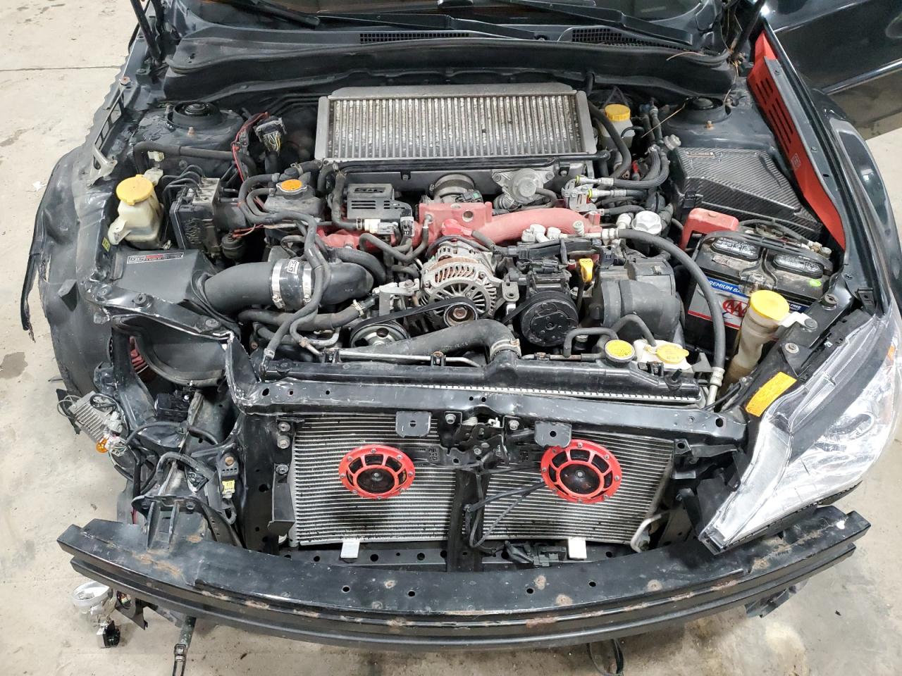 2012 Subaru WRX VIN JF1GR8H63CL218020 Copart auction photo, front end damage thumbnail 13