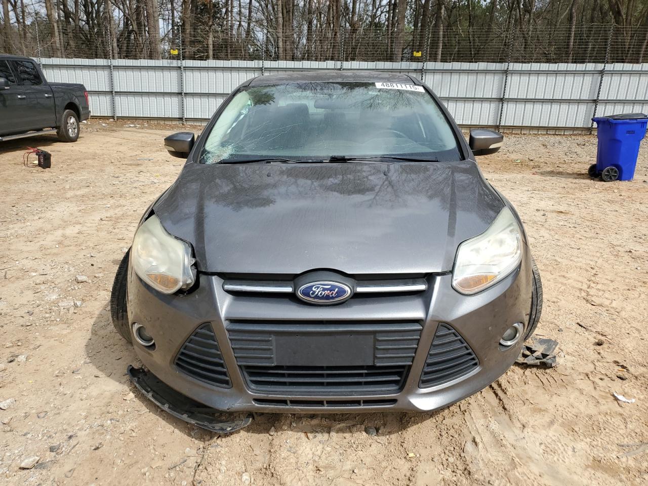 2013 Ford Focus VIN 1FADP3F24DL132972 Copart auction photo, undercarriage / all over damage thumbnail 5