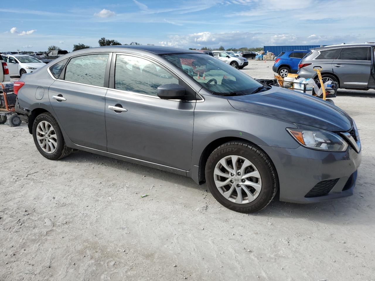 2019 Nissan Sentra VIN 3N1AB7AP9KL618526 Copart auction photo, rear end damage thumbnail 4