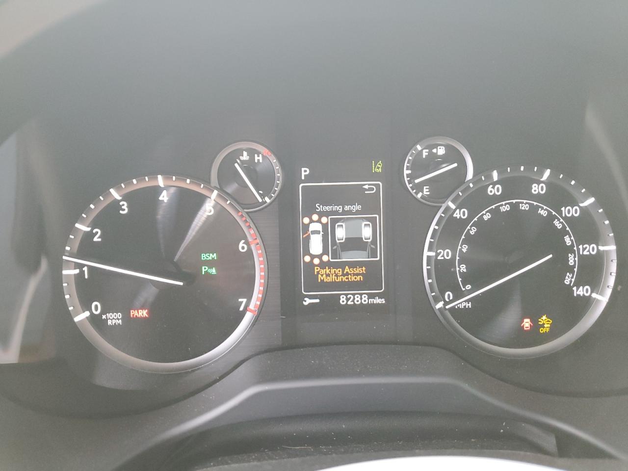 2021 Lexus GX VIN JTJAM7BX1M5287463 Copart auction photo, front end damage thumbnail 9
