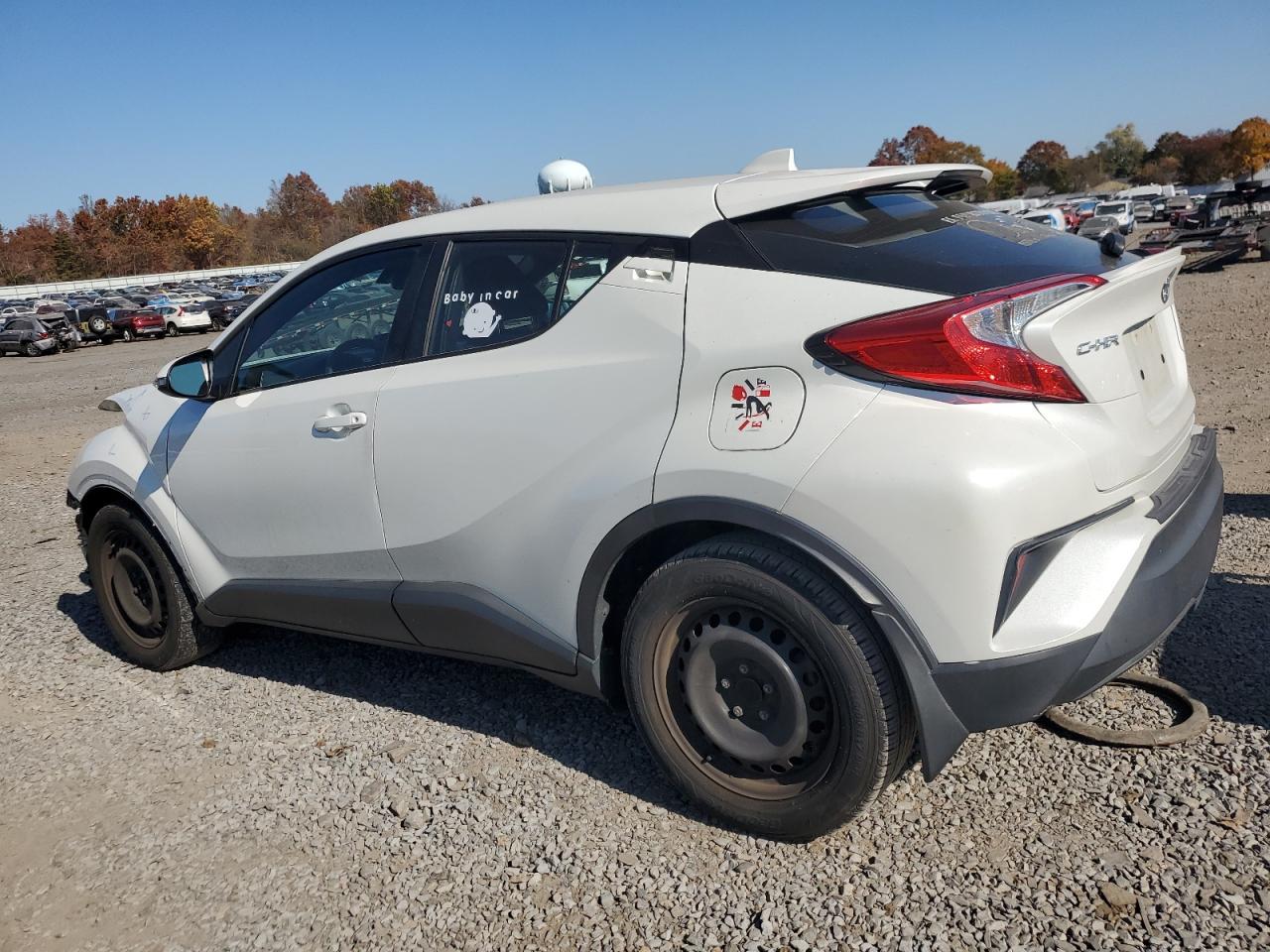 2019 Toyota C-HR VIN NMTKHMBX5KR098217 Copart auction photo, front end / side damage thumbnail 2
