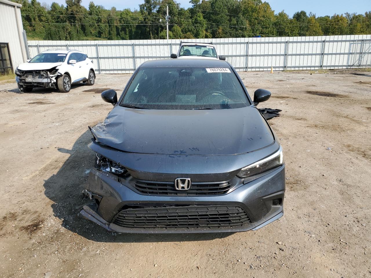 2024 Honda Civic VIN 2HGFE2F57RH595241 Copart auction photo, front end / side damage thumbnail 5