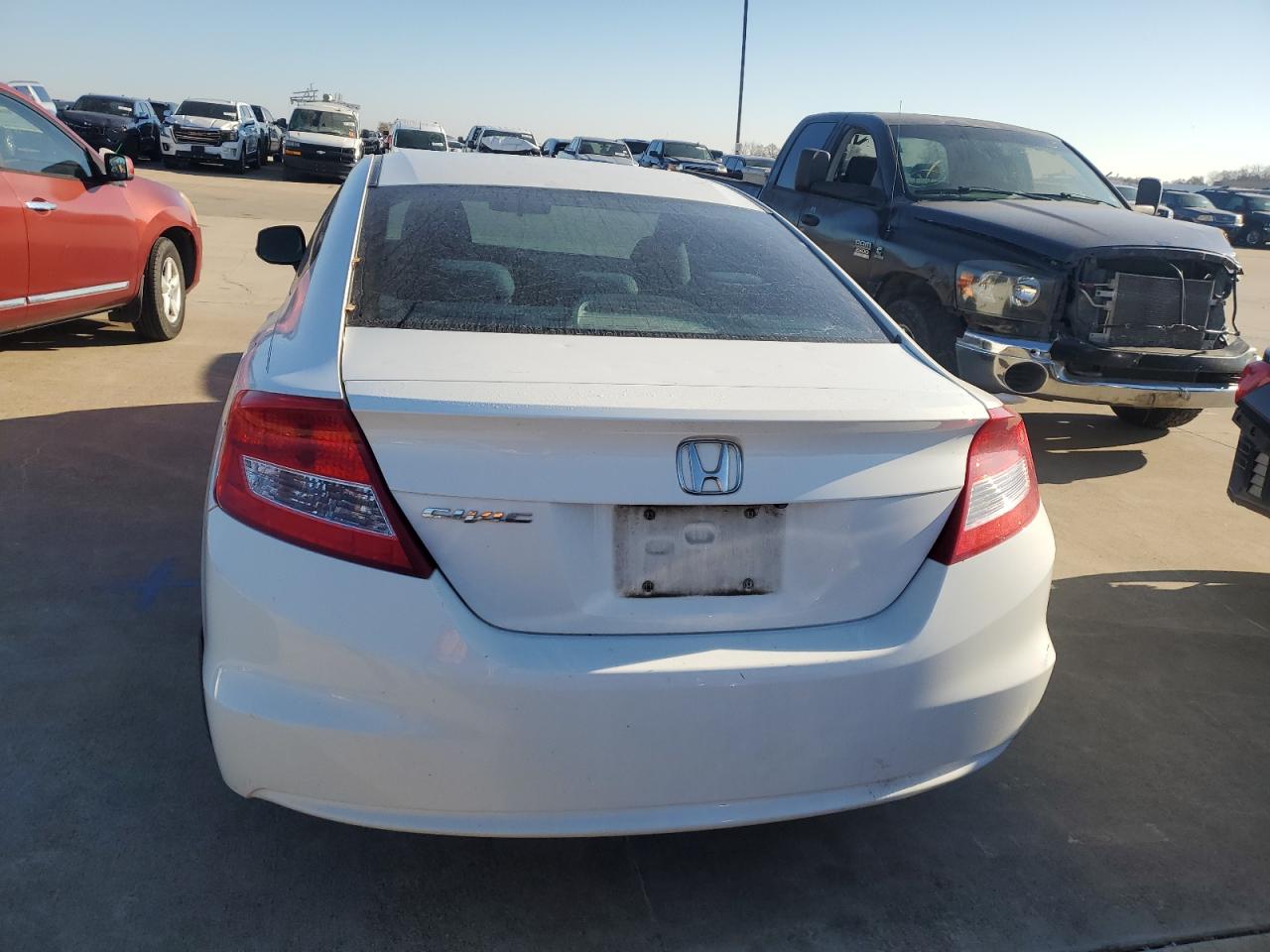 2013 Honda Civic VIN 2HGFG3B58DH516531 Copart auction photo, hail damage thumbnail 6