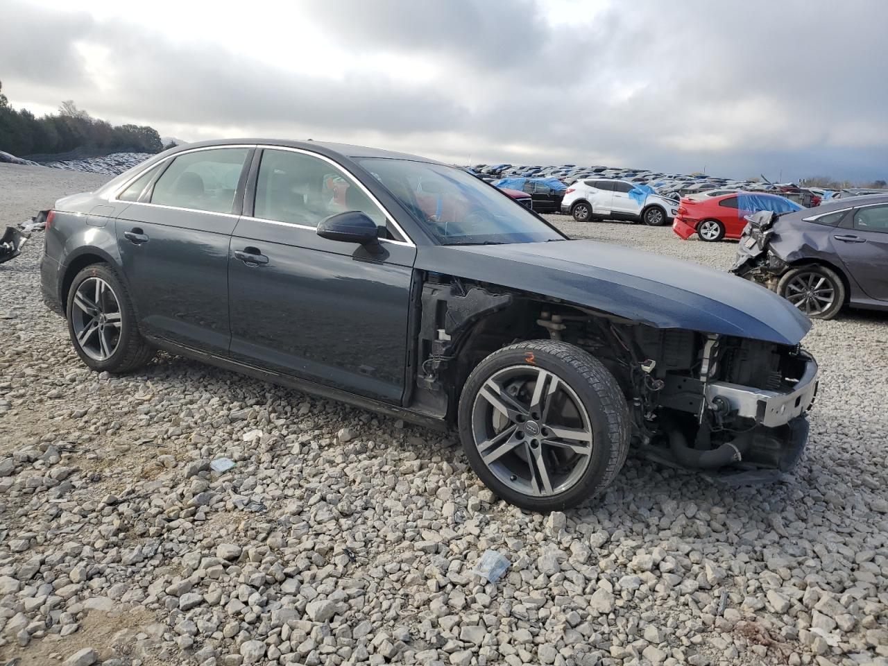 2018 Audi A4 VIN WAUENAF49JA209978 Copart auction photo, front end / minor dent/scratches damage thumbnail 4
