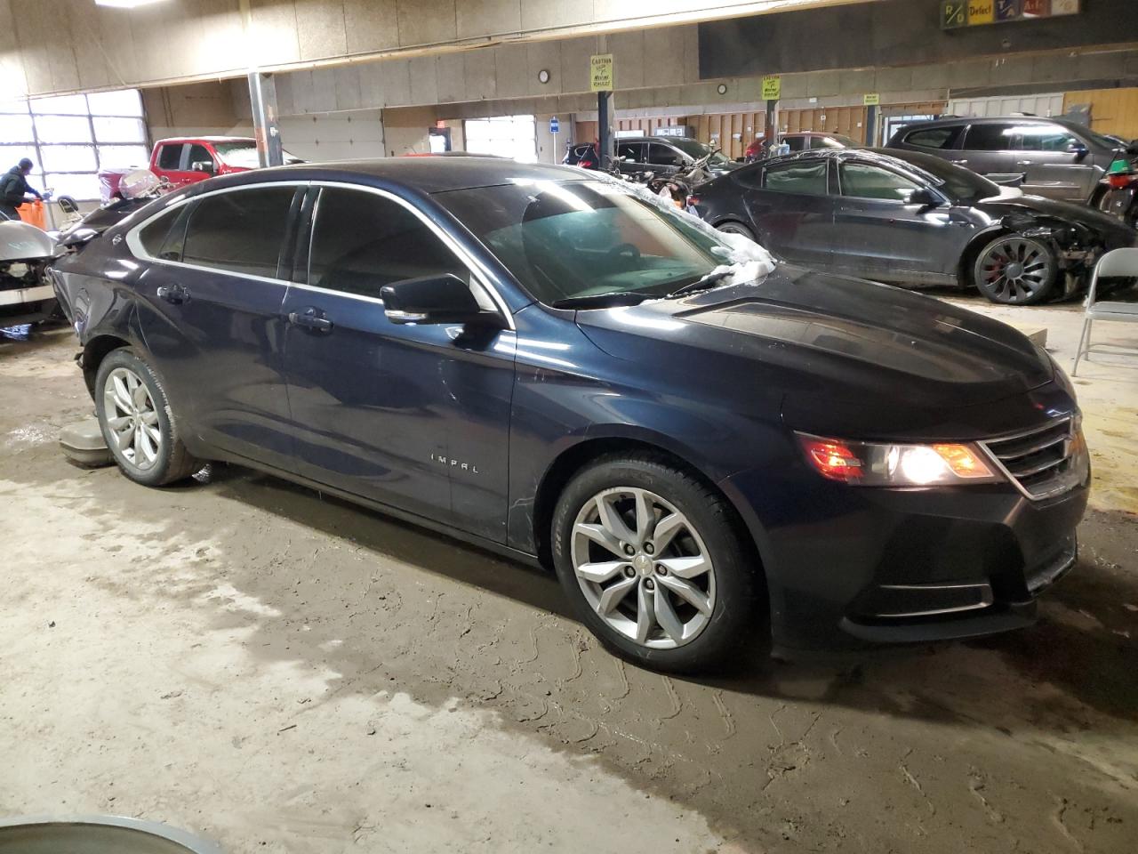 2017 Chevrolet Impala VIN 2G1105S39H9131706 Copart auction photo, rear end / undercarriage damage thumbnail 4