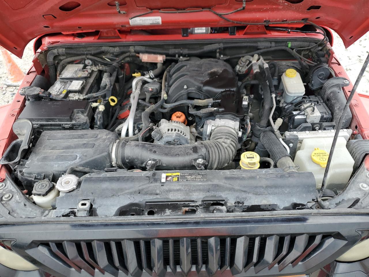 2018 Jeep Wrangler VIN 1C4BJWDG7JL847534 Copart auction photo, rear end damage thumbnail 12