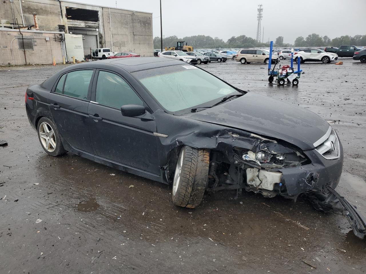 2006 Acura TL VIN 19UUA65586A006400 Copart auction photo, front end / undercarriage damage thumbnail 4