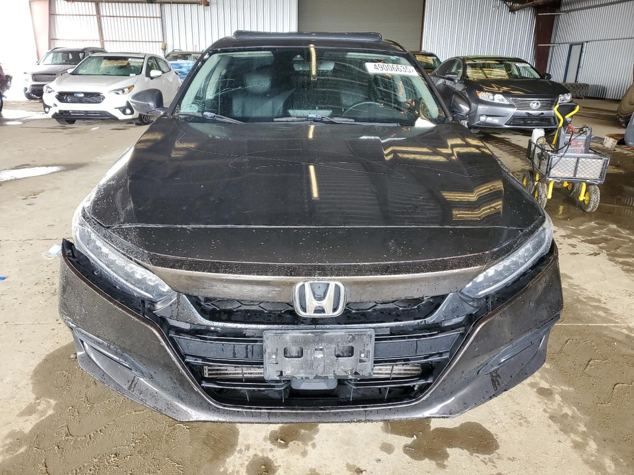 2018 Honda Accord VIN 1HGCV1F96JA038663 Copart auction photo, all over damage thumbnail 5