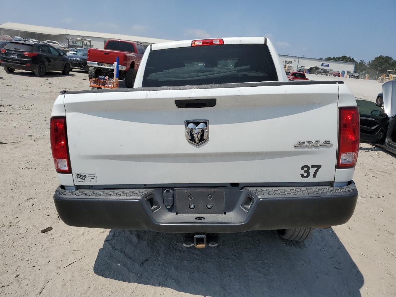 2021 RAM 1500 VIN 3C6RR7KT0MG615850 Copart auction photo, front end / undercarriage damage thumbnail 6