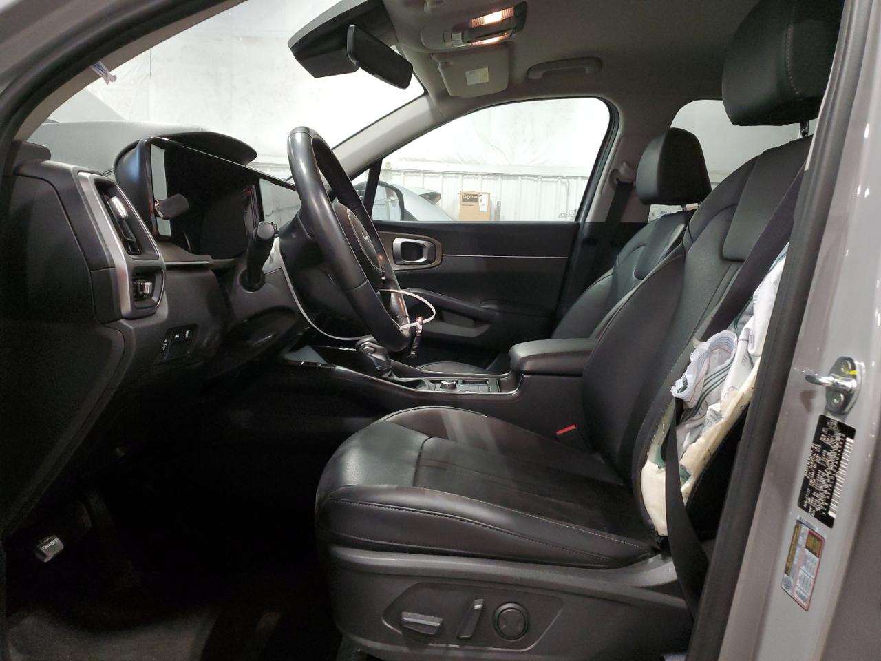 2022 KIA Sorento VIN 5XYRLDLC1NG145612 Copart auction photo, front end / side damage thumbnail 7