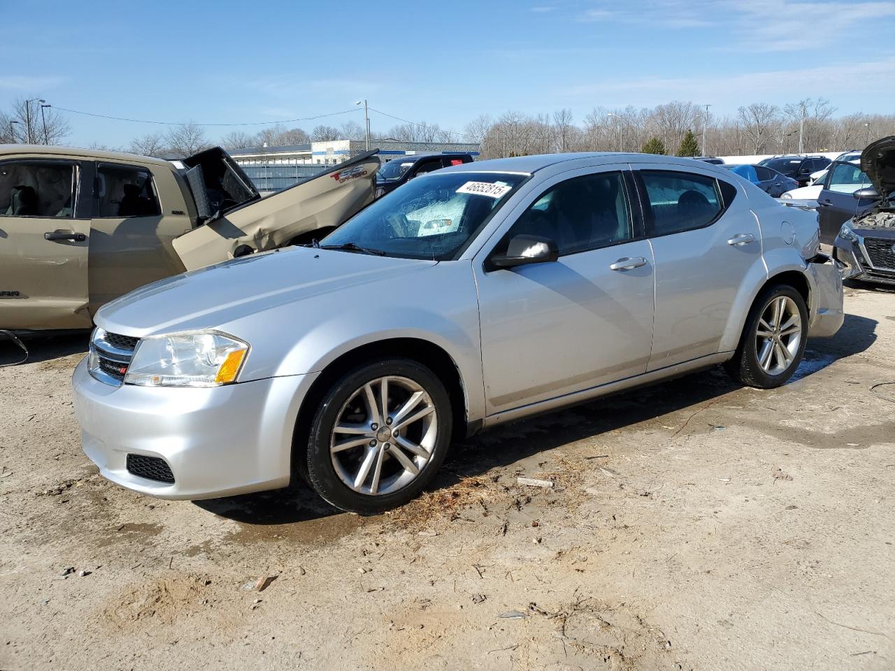 2012 Dodge Avenger VIN 1C3CDZAG7CN314984