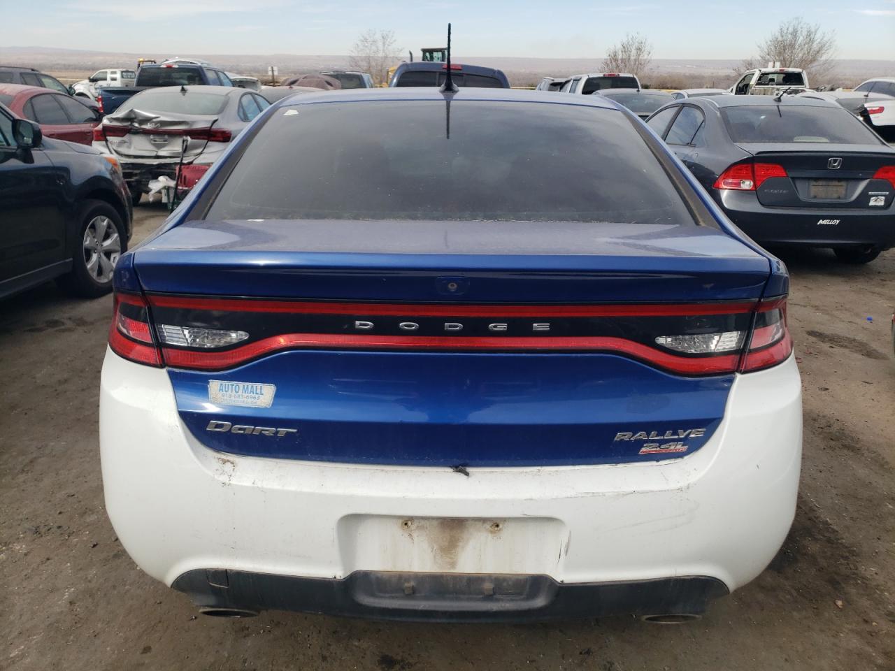 2014 Dodge Dart VIN 1C3CDFBB9ED673263 Copart auction photo, front end damage thumbnail 6