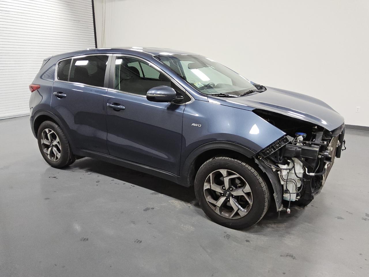 2020 KIA Sportage VIN KNDPMCAC8L7715603 Copart auction photo, front end damage thumbnail 4
