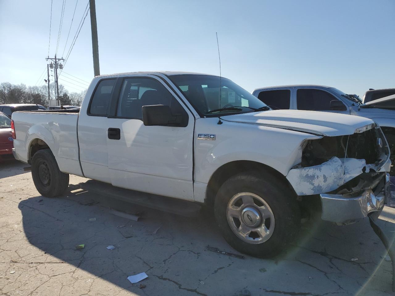 2004 Ford F-150 VIN 1FTRX12W64NC19239 Copart auction photo, front end damage thumbnail 4