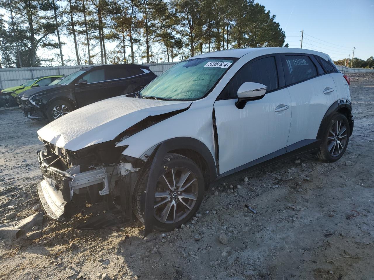 2017 Mazda CX-3 VIN JM1DKDC7XH0145053