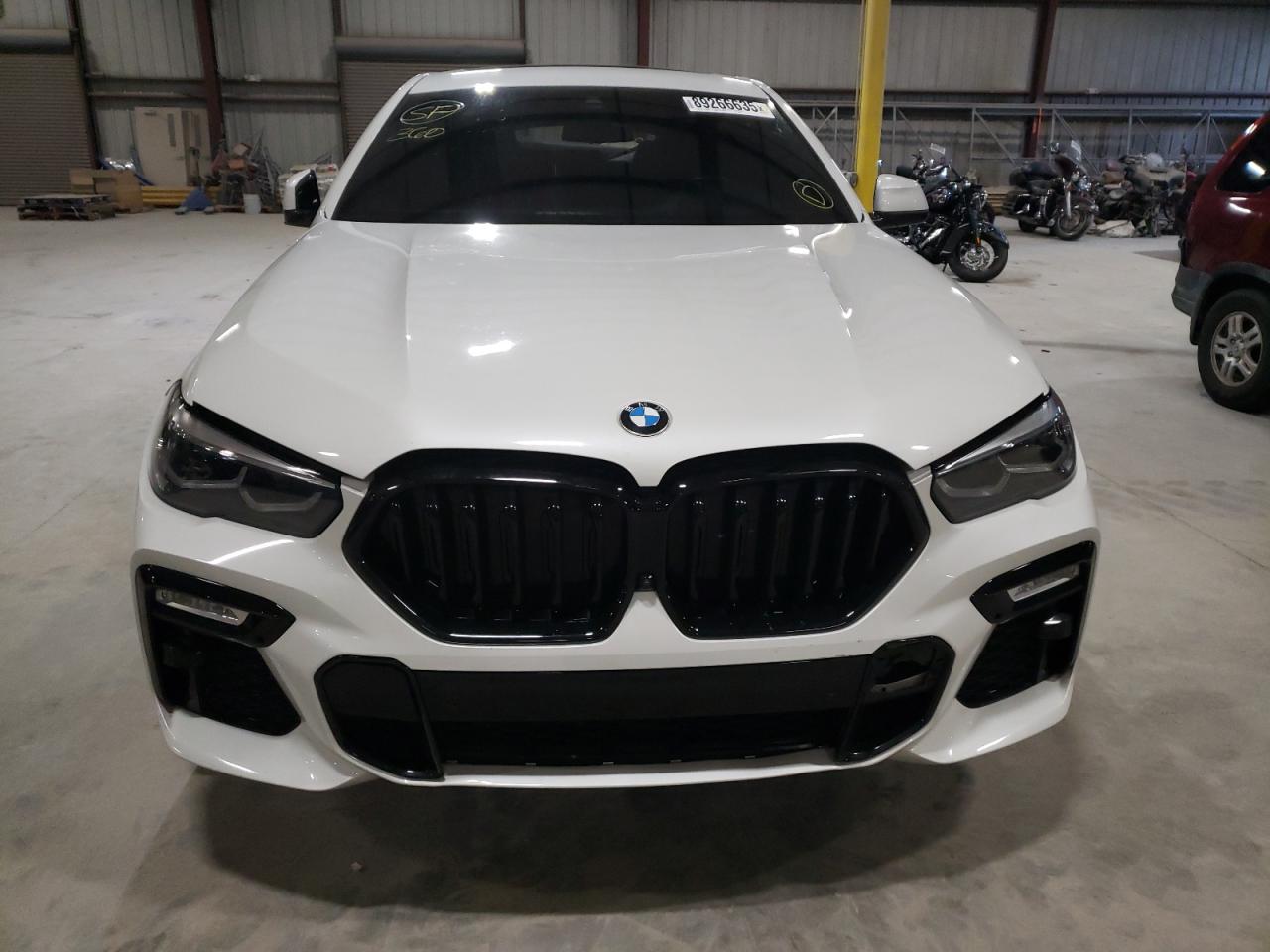 2021 BMW X6 VIN 5UXCY6C00M9F35580 Copart auction photo, rear end damage thumbnail 5