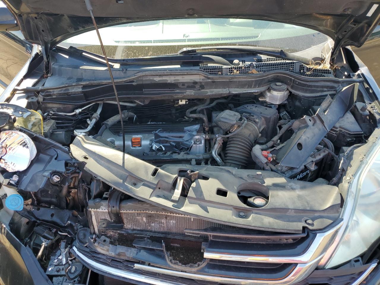 2010 Honda CR-V VIN 5J6RE4H52AL067130 Copart auction photo, front end damage thumbnail 12