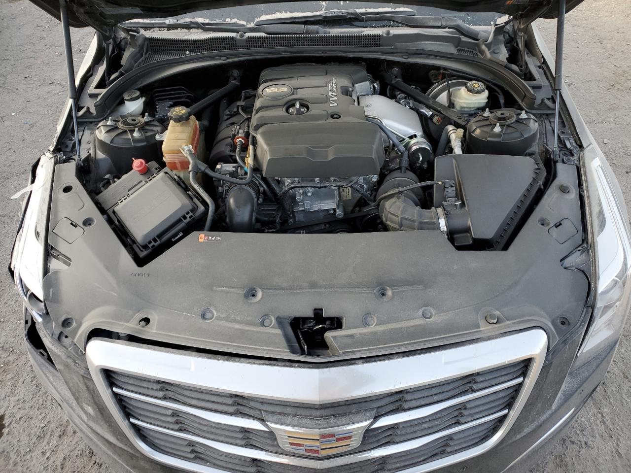 2017 Cadillac ATS VIN 1G6AB5RX2H0120716 Copart auction photo, front end / side damage thumbnail 11