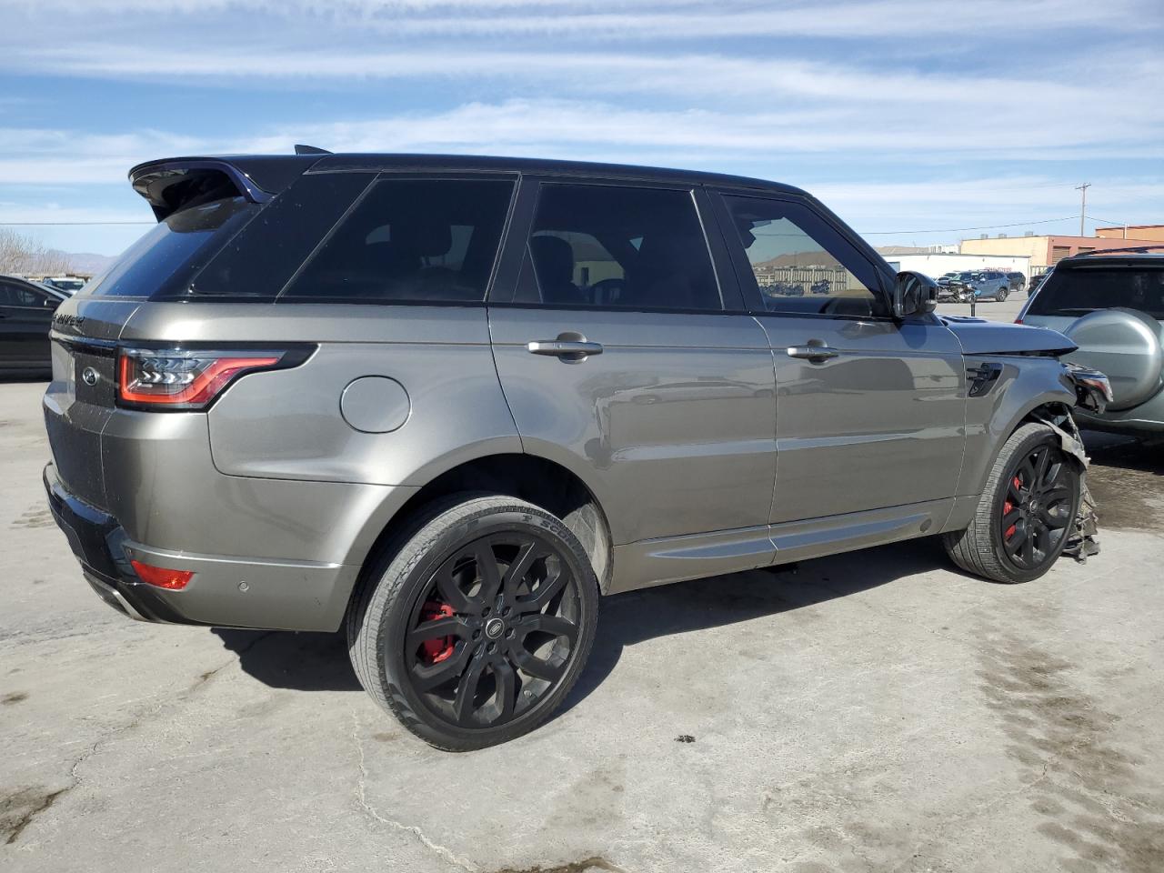 2020 Land Rover Range Rover VIN SALWR2SE9LA742523 Copart auction photo, front end damage thumbnail 3