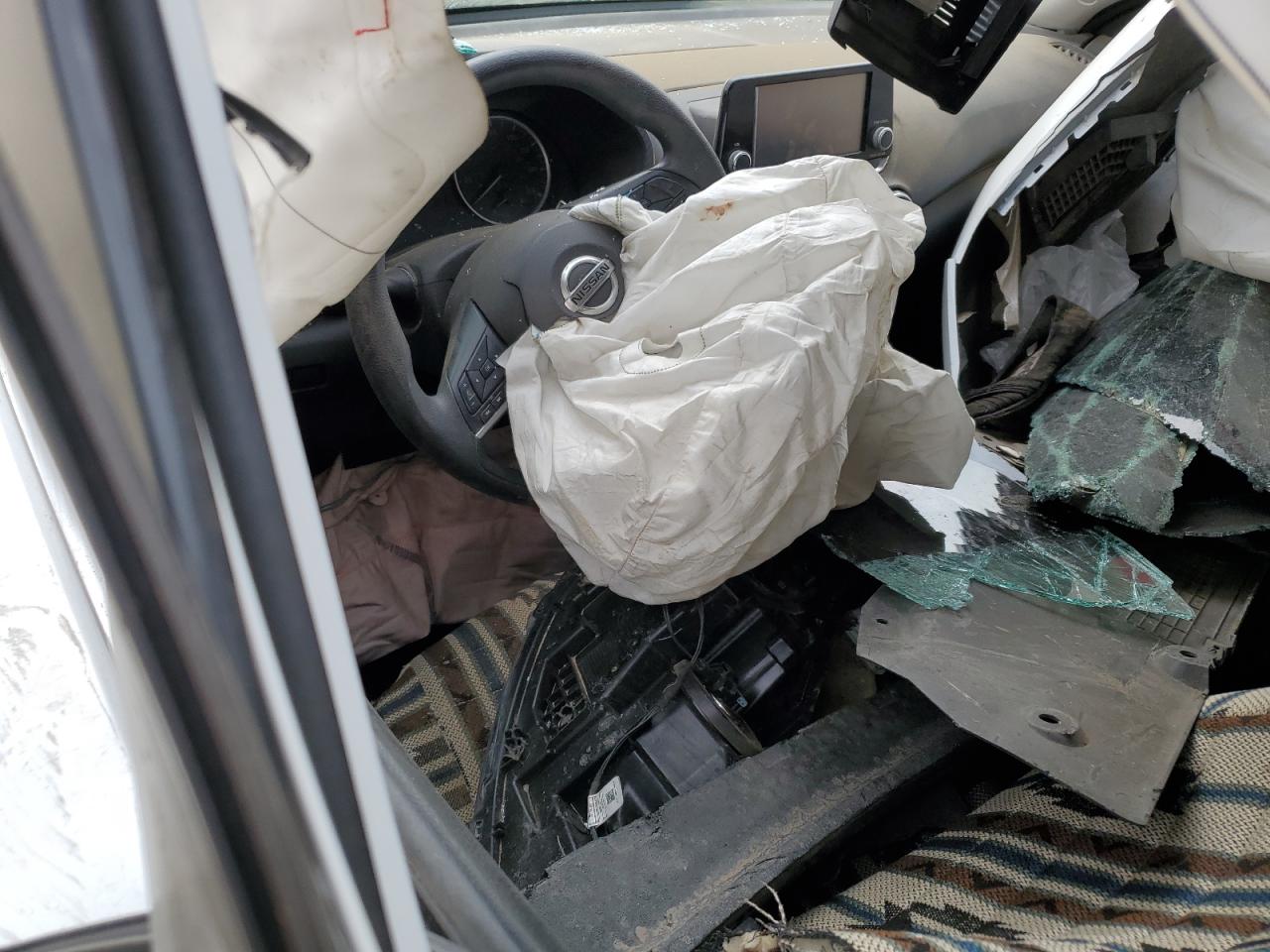 2022 Nissan Sentra VIN 3N1AB8BV6NY213931 Copart auction photo, all over damage thumbnail 8