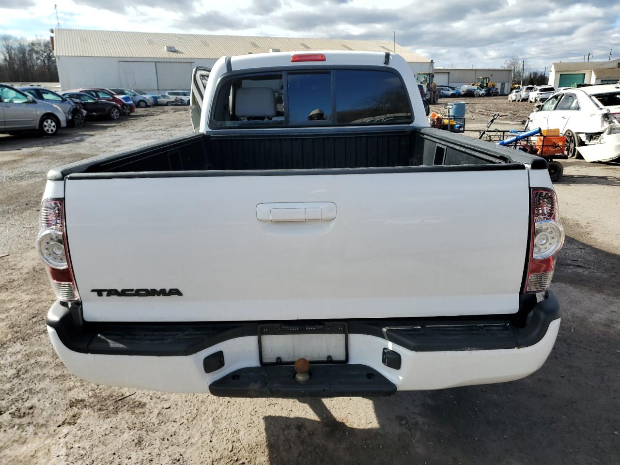 2009 Toyota Tacoma VIN 5TENX22N59Z666693 Copart auction photo, side damage thumbnail 6