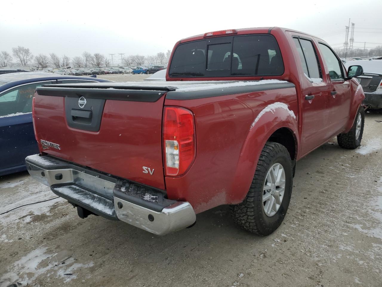 2014 Nissan Navara (Frontier) VIN 1N6AD0ER0EN714900 Copart auction photo, front end damage thumbnail 3