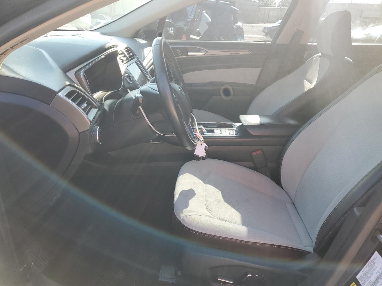 2020 Ford Fusion VIN 3FA6P0HDXLR102834 Copart auction photo, rear end damage thumbnail 7