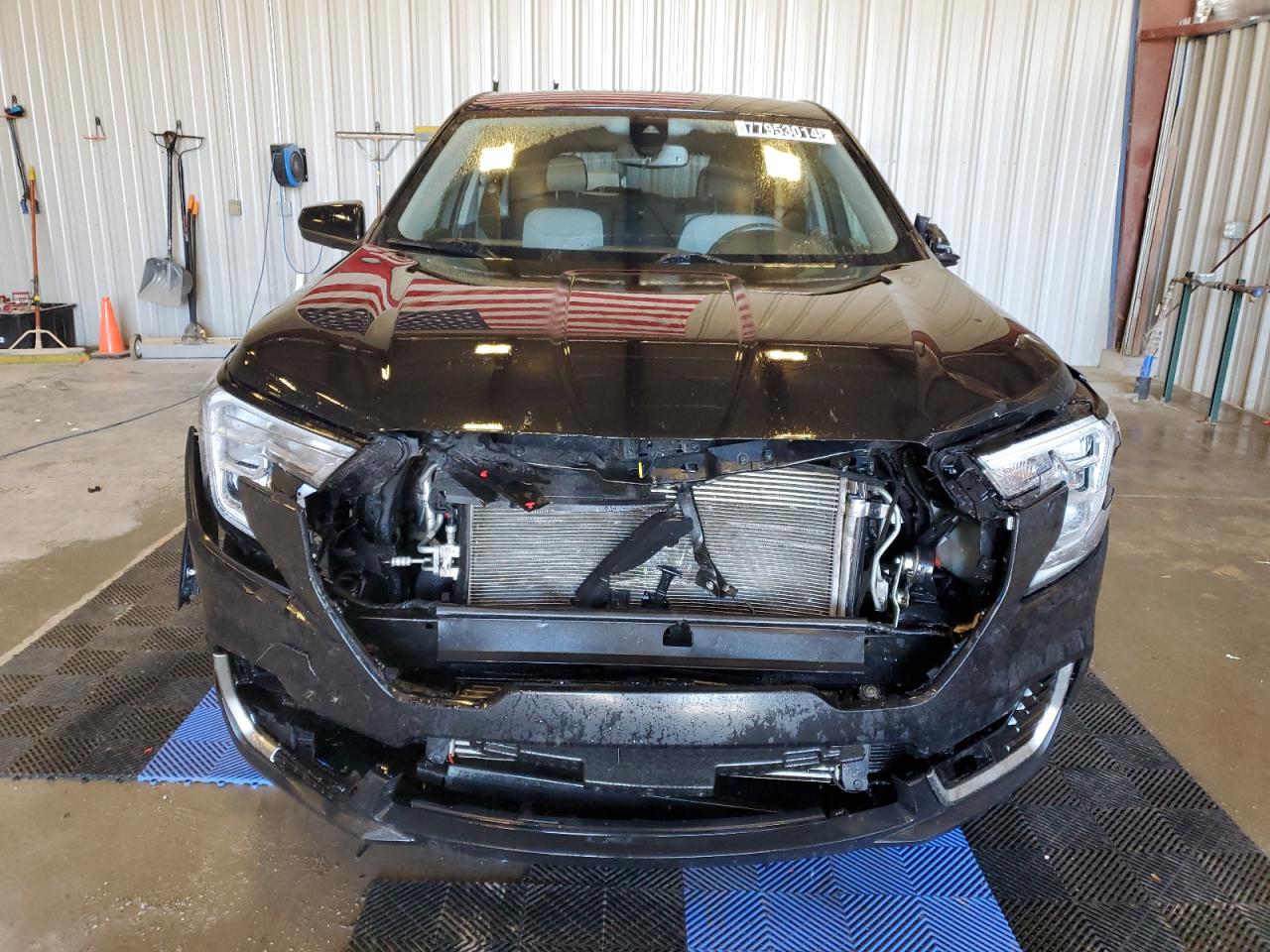 2022 GMC Terrain VIN 3GKALTEV3NL176511 Copart auction photo, front end damage thumbnail 5