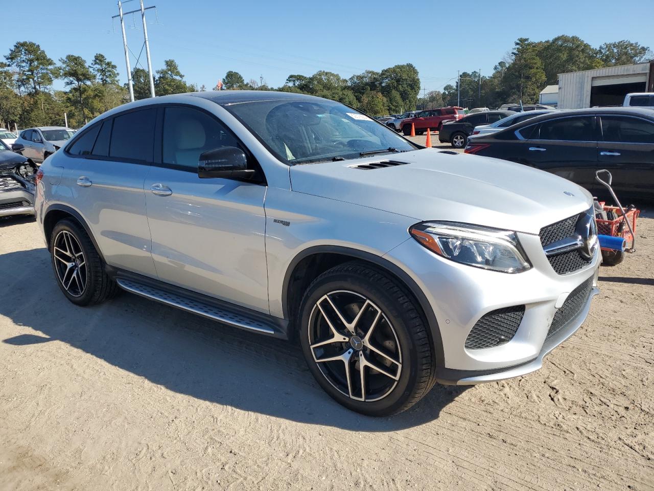 2017 Mercedes-Benz GLE VIN 4JGED6EB5HA050336 Copart auction photo, minor dent/scratches damage thumbnail 4