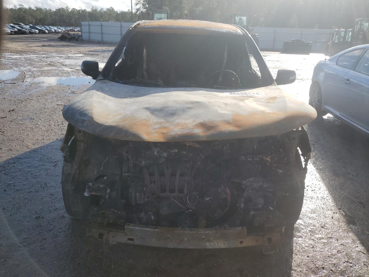 2012 KIA Sorento VIN 5XYKTCA6XCG206445 Copart auction photo, burn - engine / burn - interior damage thumbnail 5