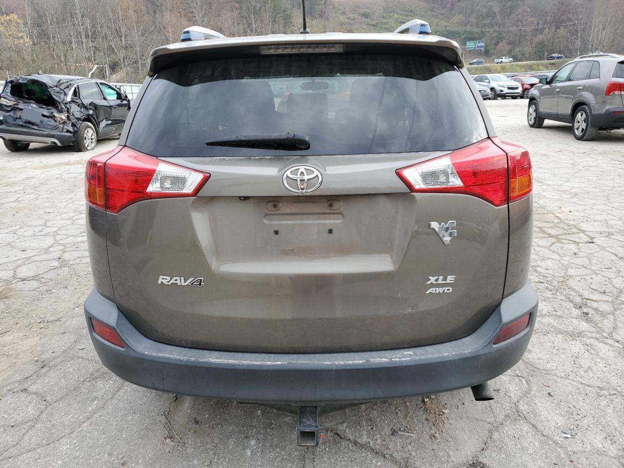 2013 Toyota RAV 4 VIN JTMRFREV5D5003211 Copart auction photo, front end damage thumbnail 6