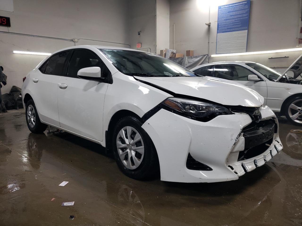 2017 Toyota Corolla VIN 2T1BURHE3HC916870 Copart auction photo, front end damage thumbnail 4