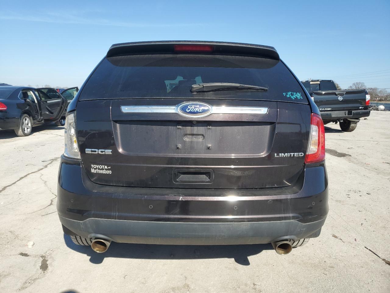 2014 Ford Edge VIN 2FMDK3KCXEBA02828 Copart auction photo, front end damage thumbnail 6