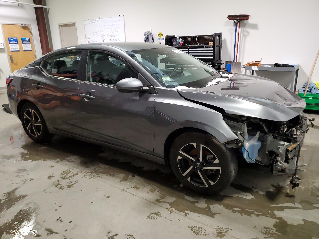 2024 Nissan Sentra VIN 3N1AB8CVXRY353761 Copart auction photo, front end damage thumbnail 4