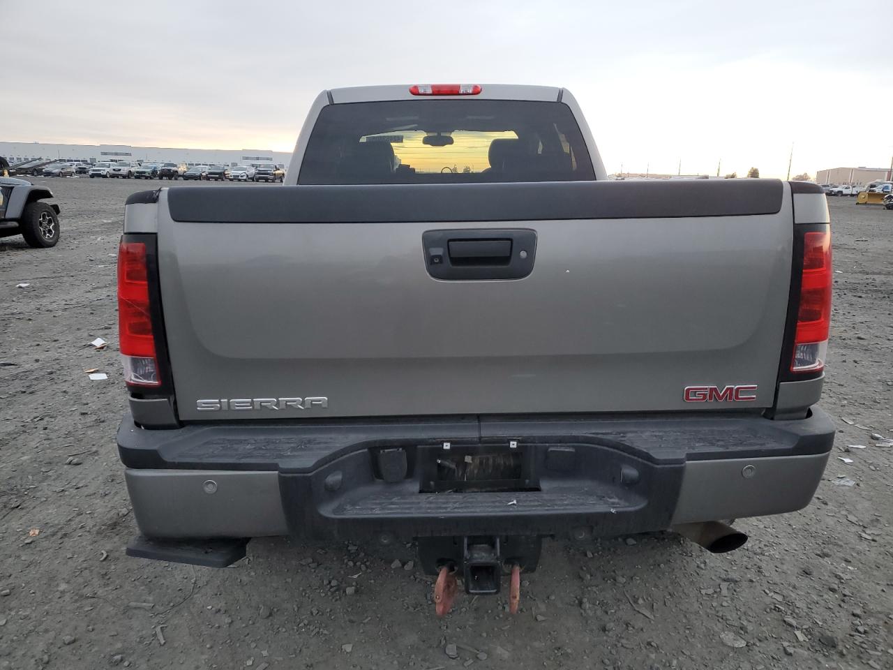 2014 GMC Sierra VIN 1GT125EG1EF117754 Copart auction photo, all over damage thumbnail 6