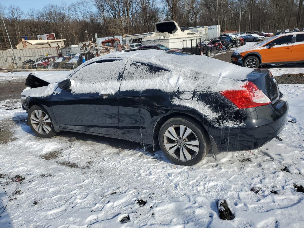 2012 Honda Accord VIN 1HGCS1B83CA009985 Copart auction photo, front end / minor dent/scratches damage thumbnail 2