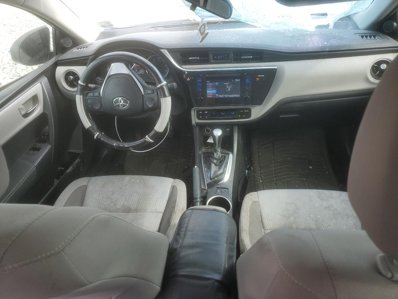 2017 Toyota Corolla VIN 5YFBURHE4HP669911 Copart auction photo, front end / rear end damage thumbnail 8