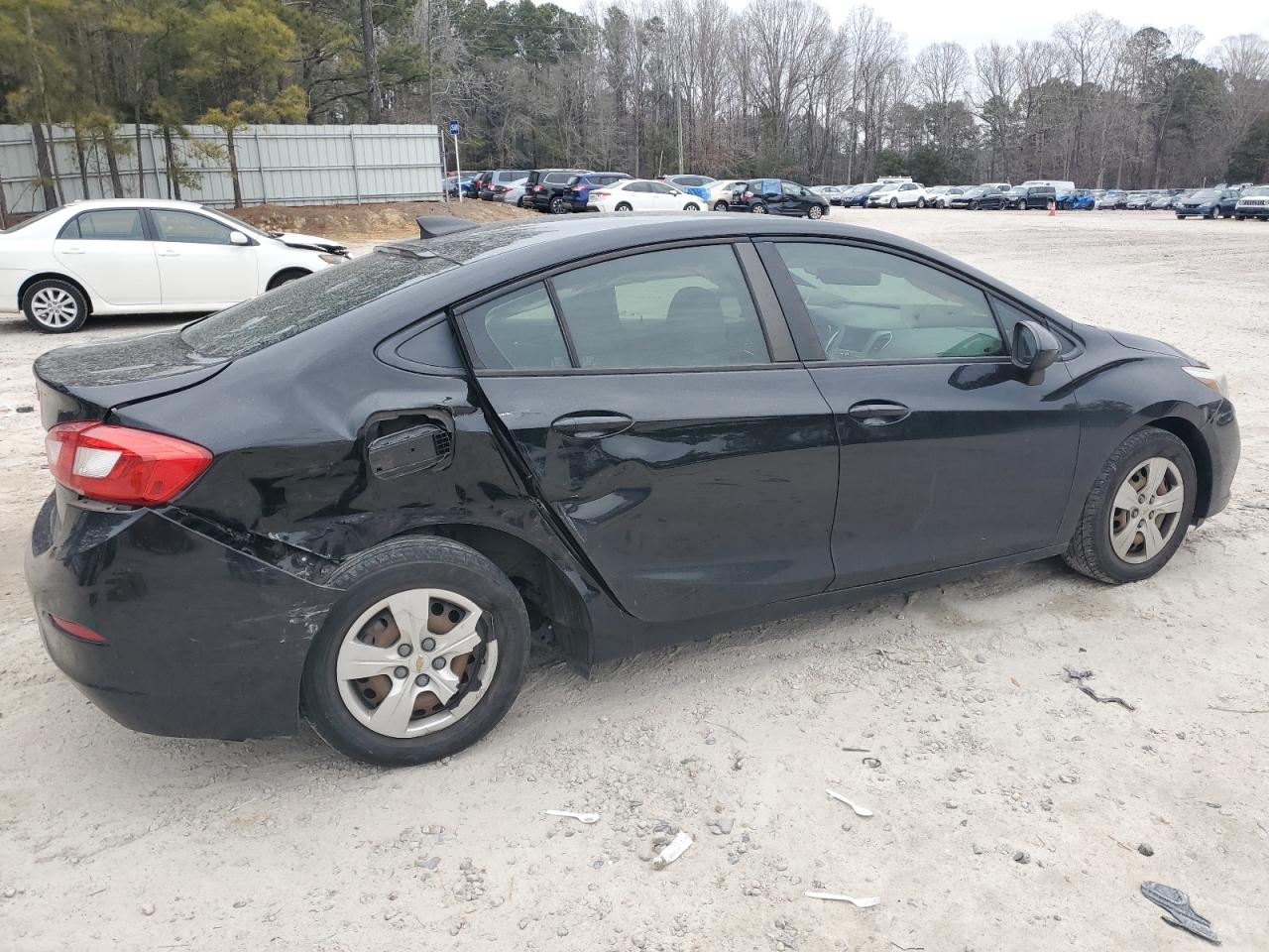 2016 Chevrolet Cruze VIN 1G1BC5SM7G7291586 Copart auction photo, rear end / side damage thumbnail 3