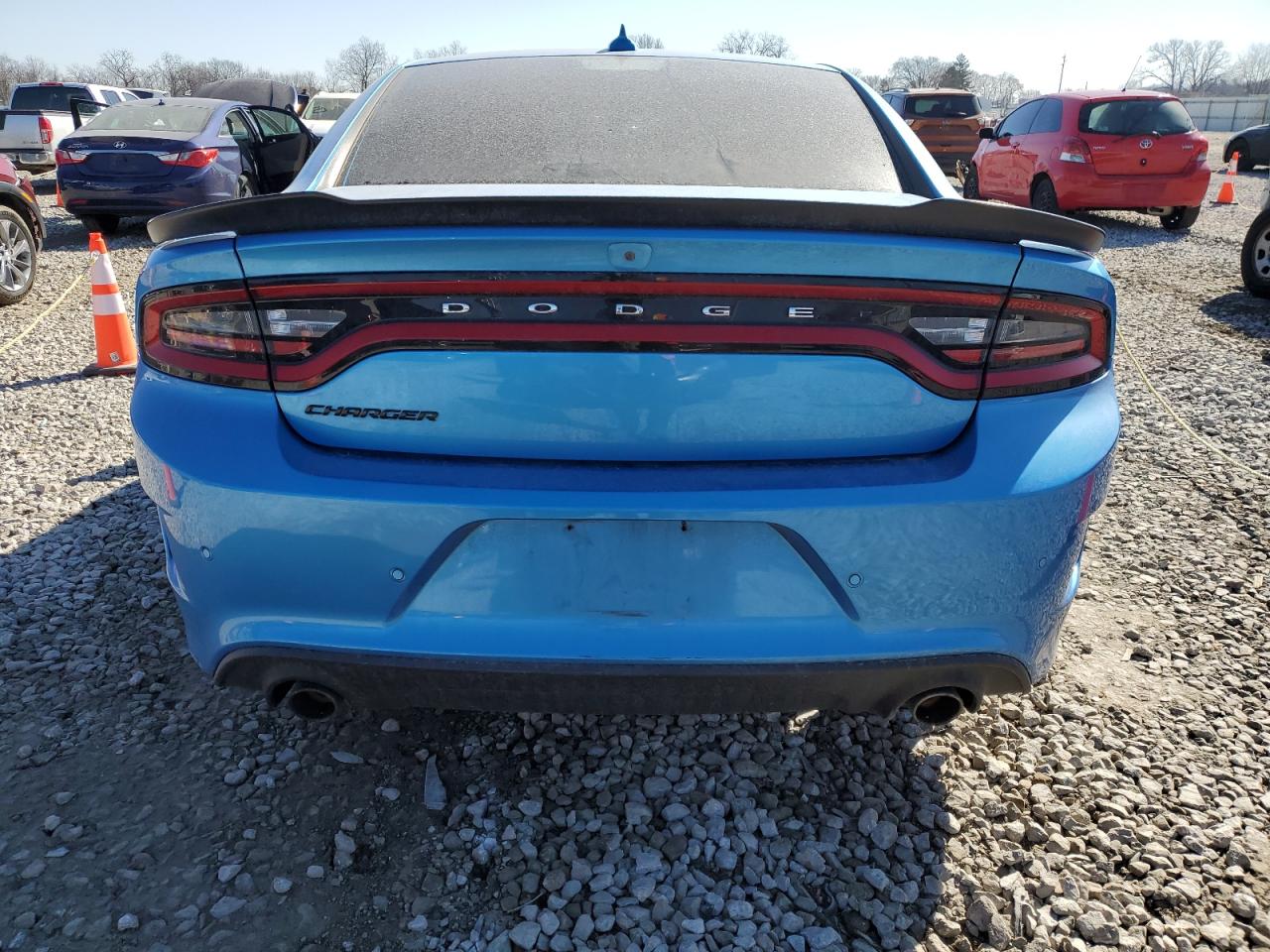 2018 Dodge Charger VIN 2C3CDXHG0JH297879 Copart auction photo, front end damage thumbnail 6