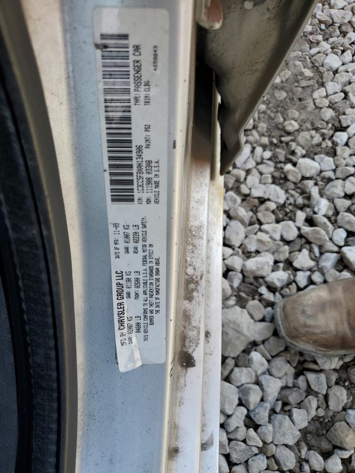 2010 Chrysler Sebring VIN 1C3CC5FBXAN134906 Copart auction photo, front end / rear end damage thumbnail 12