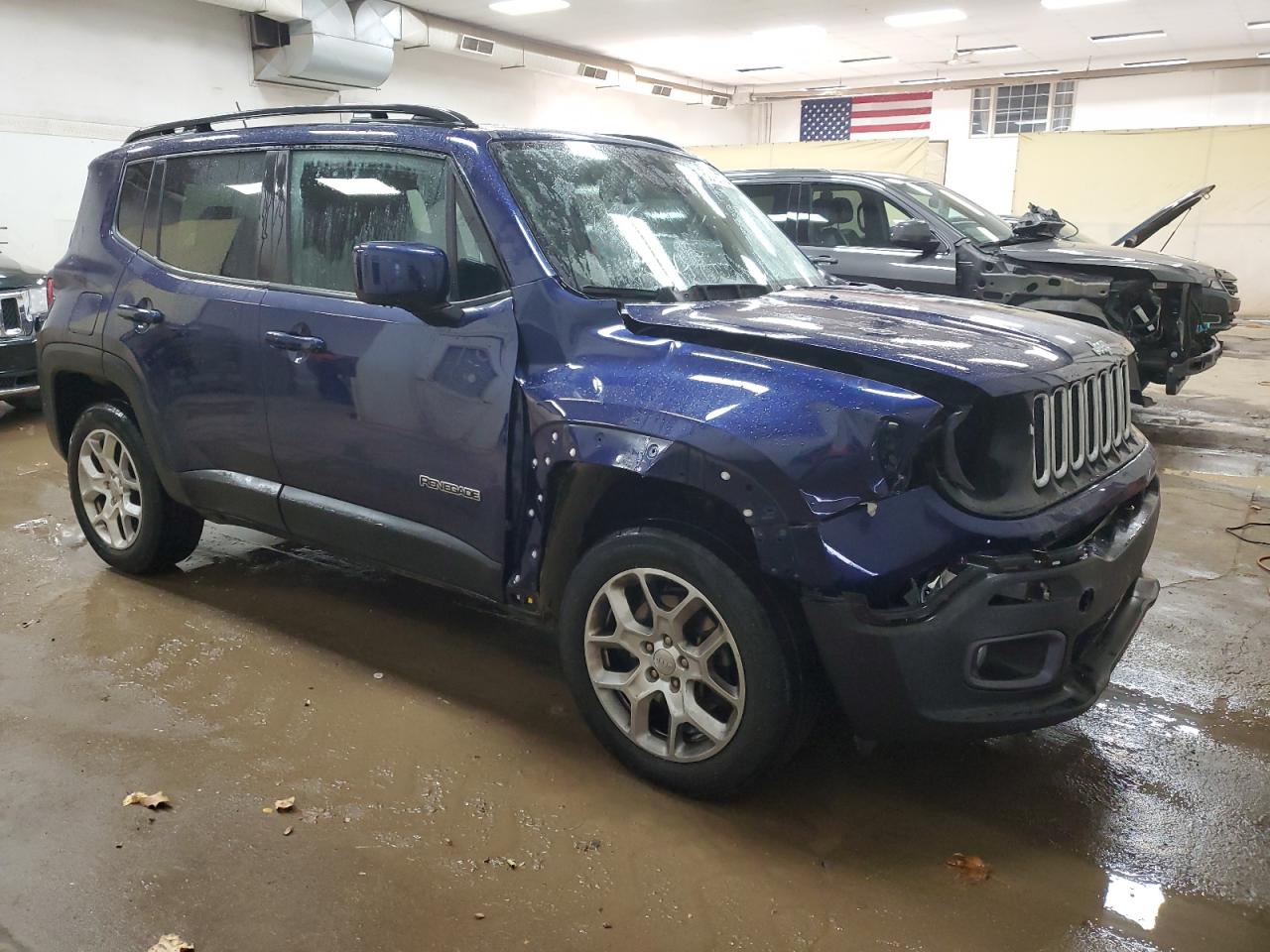 2016 Jeep Renegade VIN ZACCJBBTXGPC75084 Copart auction photo, side / front end damage thumbnail 4