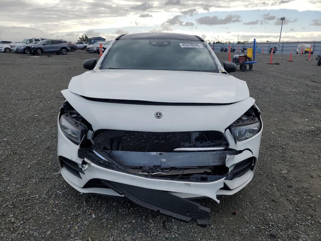 2019 Mercedes-Benz A-klasse VIN WDD3G4EB8KW024417 Copart auction photo, front end damage thumbnail 5
