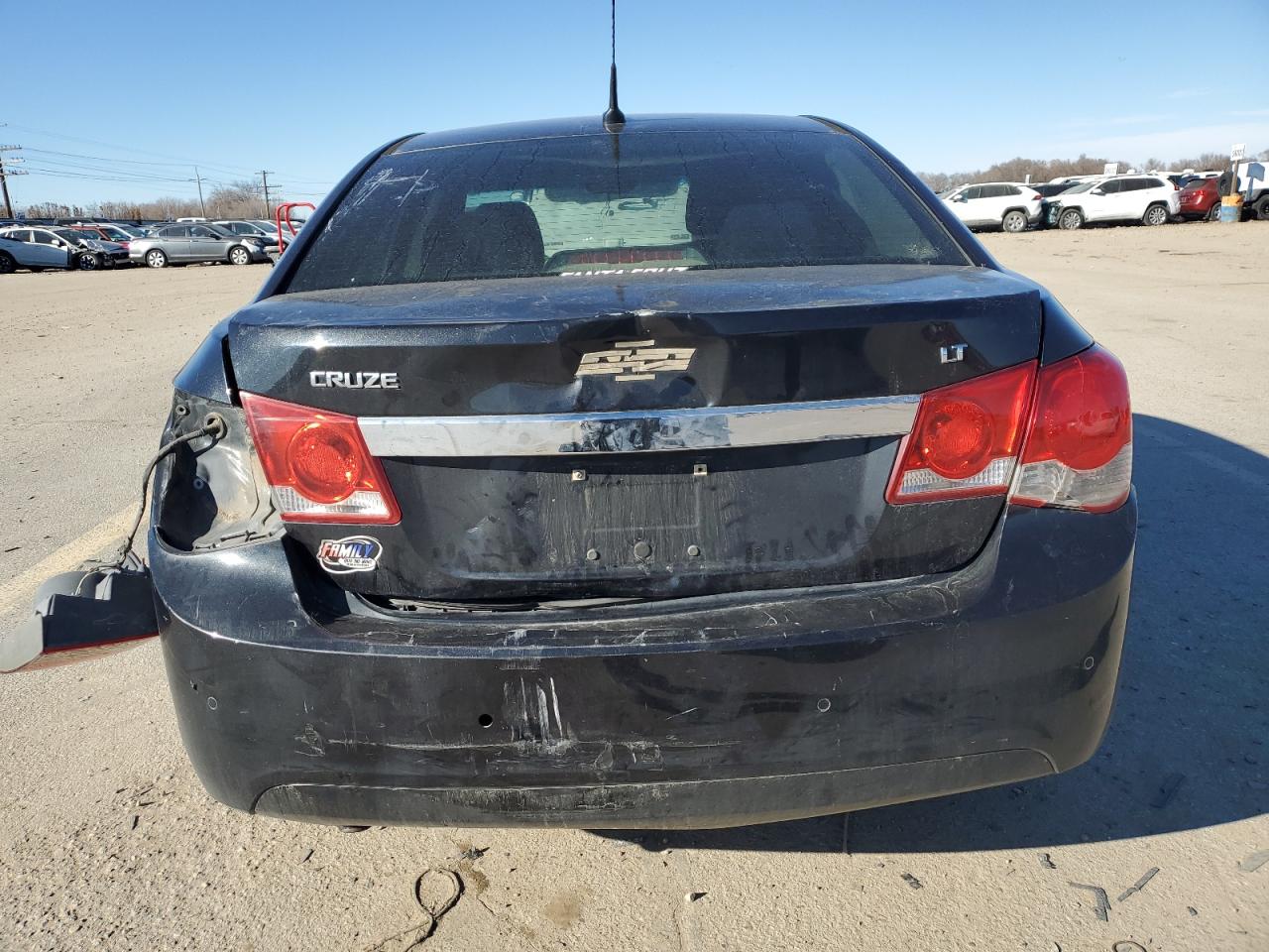 2012 Chevrolet Cruze VIN 1G1PF5SC3C7364273 Copart auction photo, rear end damage thumbnail 6